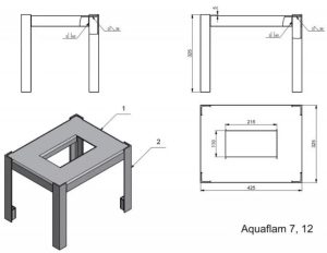 Base insert aquaflam 7